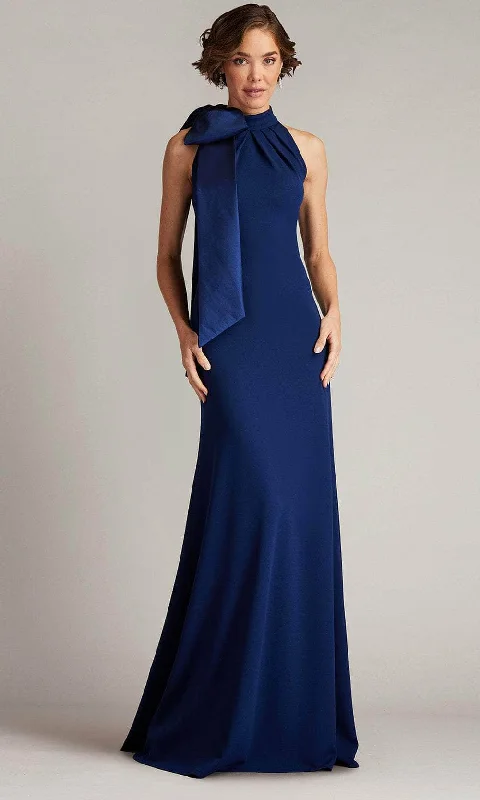 Lace - and - tulle wedding guest dresses with sweetheart necklinesTadashi Shoji CY23521L - Sims Taffeta Shoulder Bow Halter Evening Gown Lace - and - tulle wedding guest dresses with sweetheart necklinesTadashi Shoji CY23521L - Sims Taffeta Shoulder Bow Halter Evening Gown