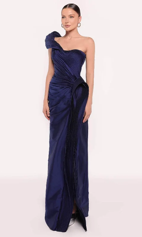 Sleeveless wedding guest dresses with pleated bodicesTarik Ediz 98723 - Textured Sheath Evening Gown Sleeveless wedding guest dresses with pleated bodicesTarik Ediz 98723 - Textured Sheath Evening Gown