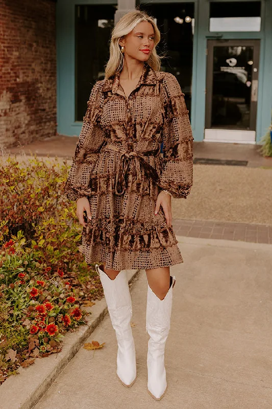 Denim mini dresses with distressed detailsTwilight Magic Velvet Mini Dress