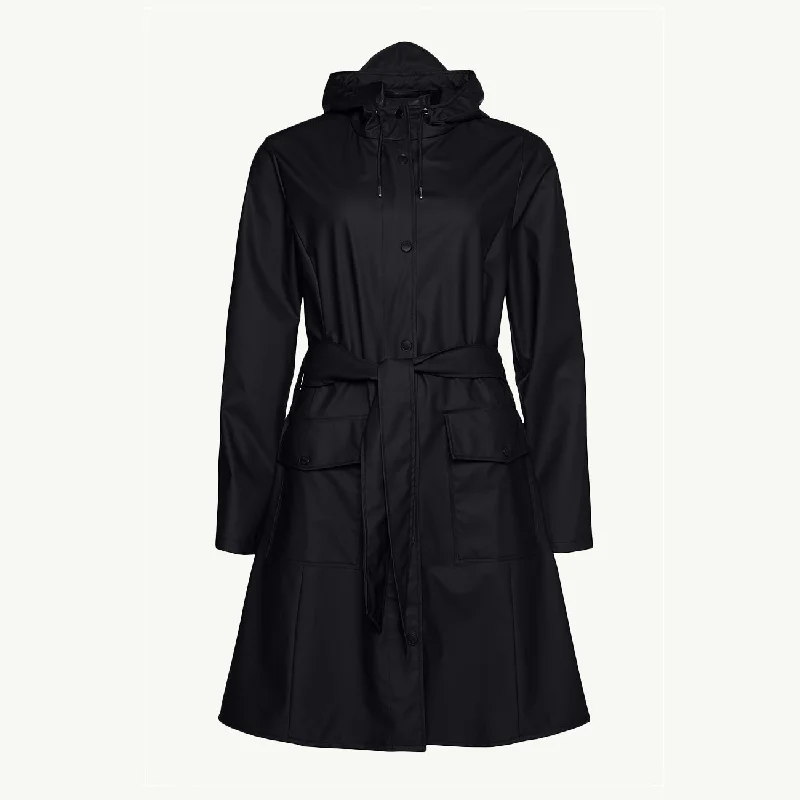 Women's reversible down coats with two - tone designs for versatile stylingCurve Jacket - Black Women's reversible down coats with two - tone designs for versatile stylingCurve Jacket - Black