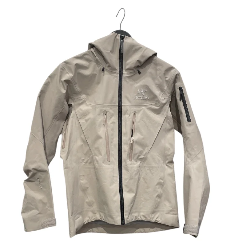 Water - resistant women's trench coats with adjustable cuffs for rainy daysARCTERYX/Windbreaker/XS/Gore-Tex/CRM/Double Breasted/ALPHA SV JCKT/ "RUNE" Water - resistant women's trench coats with adjustable cuffs for rainy daysARCTERYX/Windbreaker/XS/Gore-Tex/CRM/Double Breasted/ALPHA SV JCKT/ "RUNE"