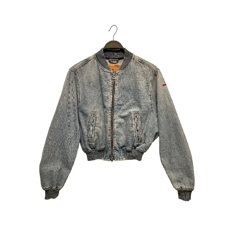 Mid - length women's down coats in a slim fit for a modern and sleek appearanceDIESEL/Jacket/S/Denim/BLU/Jean Bomber JKT