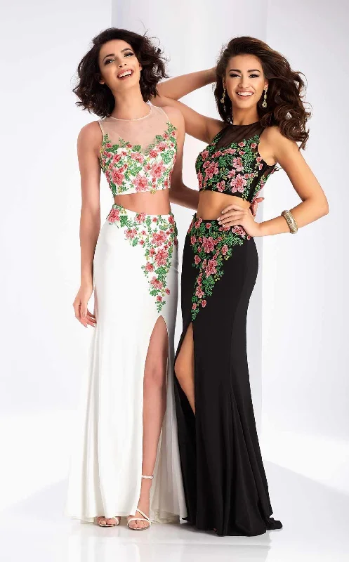 Prom dresses with cold - shoulder cutouts and satin bows for a trendy lookClarisse 3056 Dress Prom dresses with cold - shoulder cutouts and satin bows for a trendy lookClarisse 3056 Dress