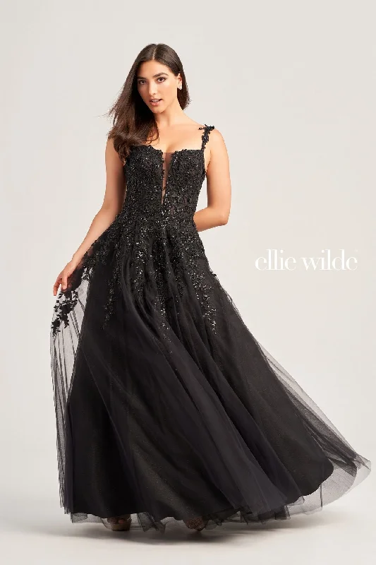 Ellie Wilde EW35068 Prom Long Glitter Ball Gown