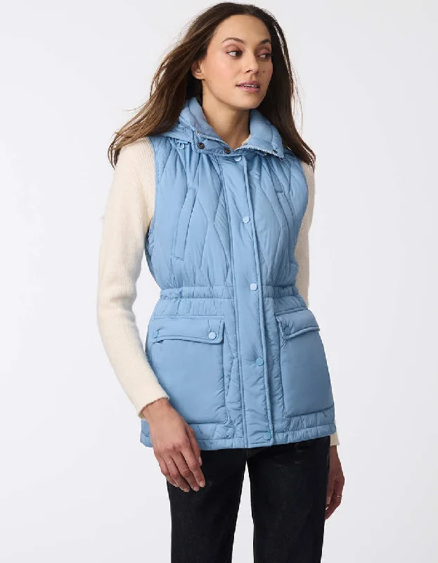 Women's longline double - breasted camel coats for a sophisticated lookHarmony Quilted Vest Women's longline double - breasted camel coats for a sophisticated lookHarmony Quilted Vest