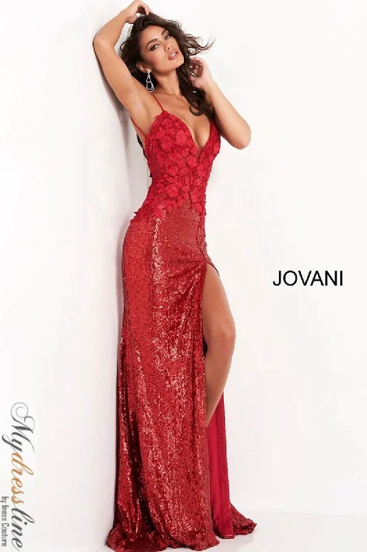 Formal dresses with halter necks and lace - up backs for a stylish promJovani 06426 Formal dresses with halter necks and lace - up backs for a stylish promJovani 06426