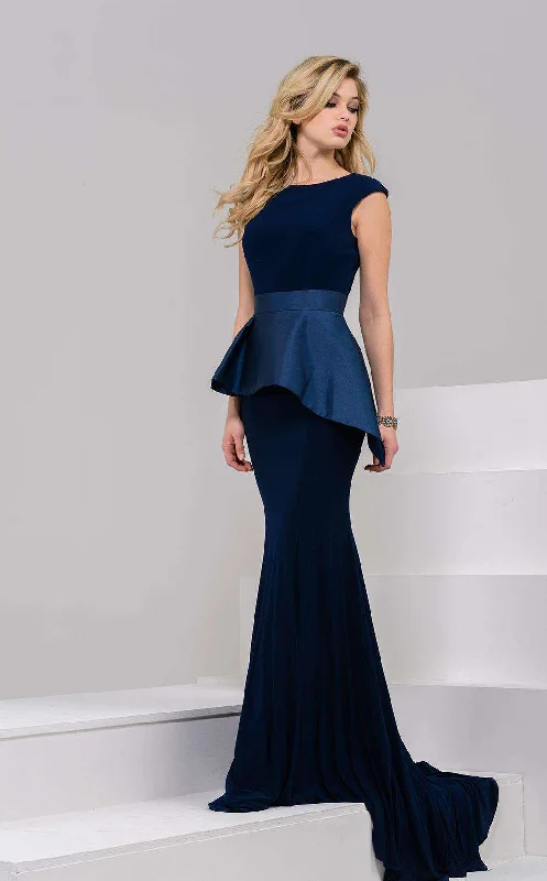 Prom dresses with pom - pom - decorated hems and cotton - blend fabrics for a playful and comfortable formal styleJovani 37129 Dress Prom dresses with pom - pom - decorated hems and cotton - blend fabrics for a playful and comfortable formal styleJovani 37129 Dress