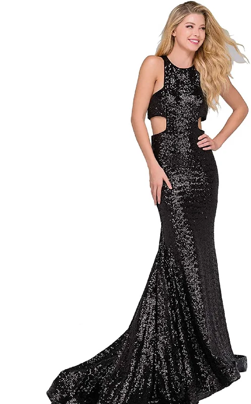 Formal dresses with tassel - adorned belts and tiered skirts for a stylish and festive formal eventJovani 48334BG Dress Formal dresses with tassel - adorned belts and tiered skirts for a stylish and festive formal eventJovani 48334BG Dress