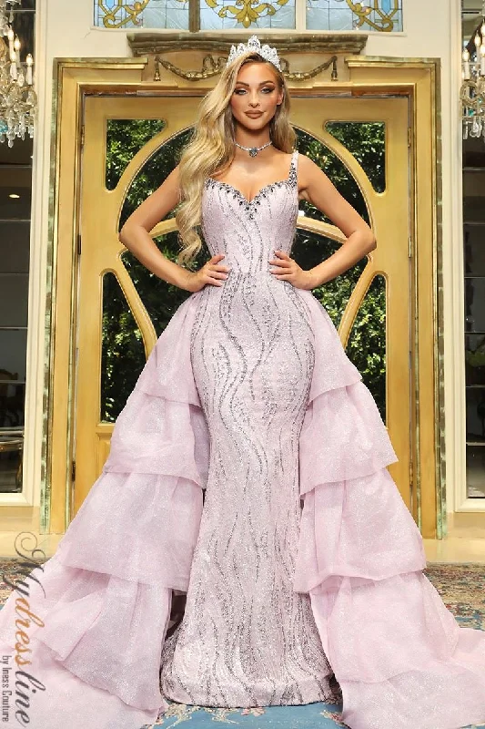 Long - sleeved formal dresses in velvet for a winter formal eventPortia & Scarlett PS22075 Long - sleeved formal dresses in velvet for a winter formal eventPortia & Scarlett PS22075
