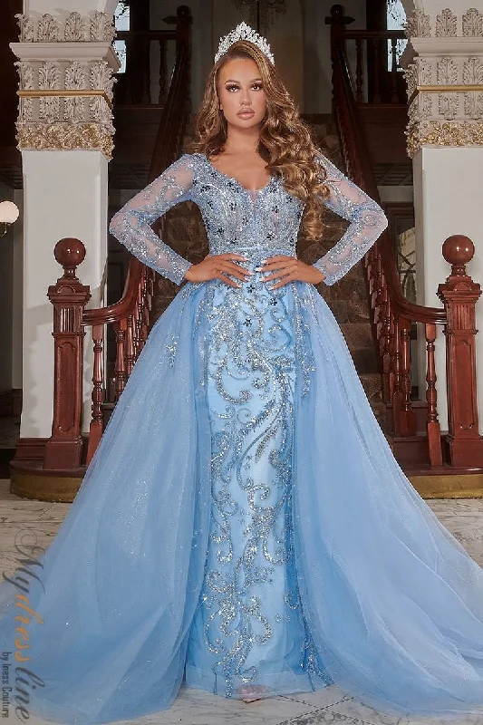 Prom dresses with cold - shoulder cutouts and satin bows for a trendy lookPortia & Scarlett PS22905 Prom dresses with cold - shoulder cutouts and satin bows for a trendy lookPortia & Scarlett PS22905
