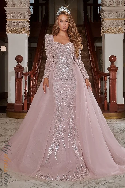Formal dresses with ruffled skirts and bow accents for a charming prom appearancePortia & Scarlett PS22906 Formal dresses with ruffled skirts and bow accents for a charming prom appearancePortia & Scarlett PS22906