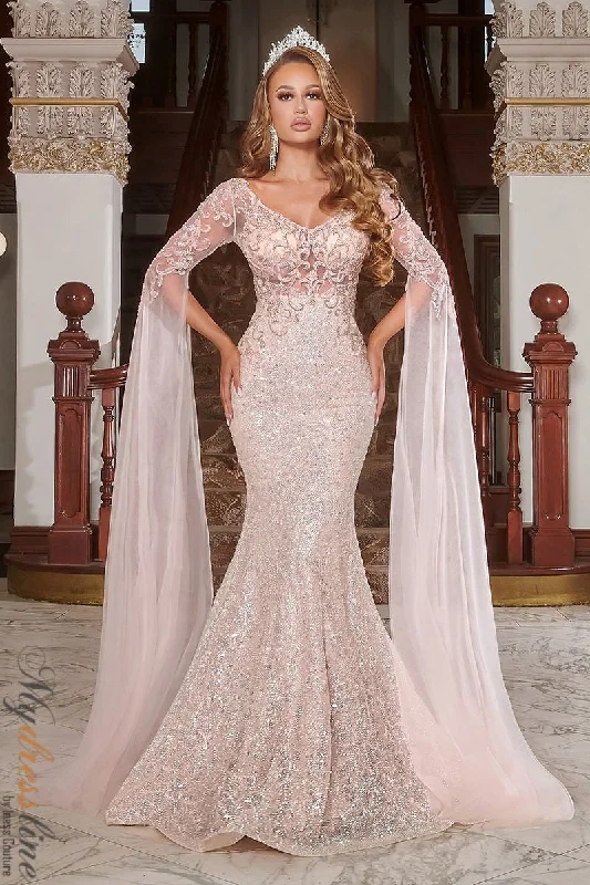 Sheath formal dresses with metallic thread detailing for a modern promPortia & Scarlett PS22907 Sheath formal dresses with metallic thread detailing for a modern promPortia & Scarlett PS22907