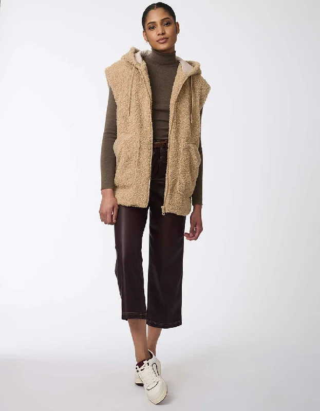 Plus size women's wool blend coats for a warm and stylish winterSoft Serenity Sherpa Vest Plus size women's wool blend coats for a warm and stylish winterSoft Serenity Sherpa Vest