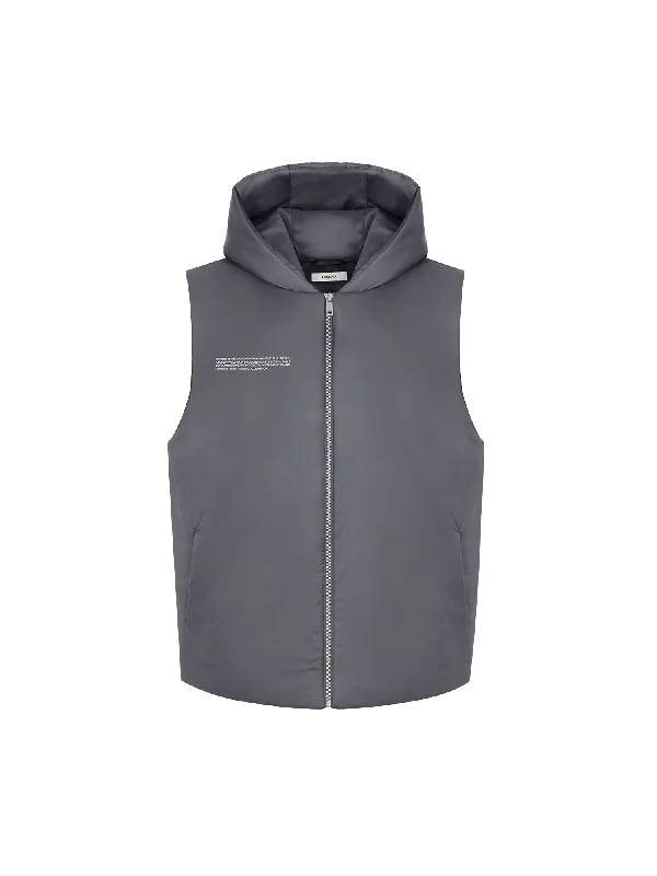 Mid - length women's down coats in a slim fit for a modern and sleek appearanceWomens DNA Flower-Warmth Gilet—atmosphere grey Mid - length women's down coats in a slim fit for a modern and sleek appearanceWomens DNA Flower-Warmth Gilet—atmosphere grey