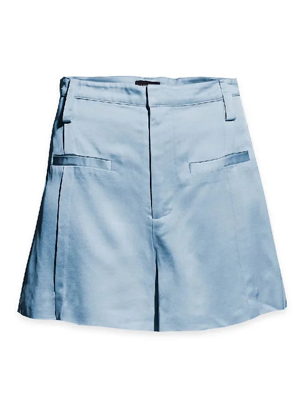 Printed Animal Print Women Shorts for a Wild and Stylish AppearanceArcher Shorts In Mist