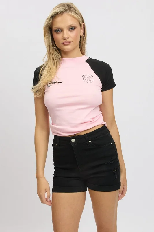 Solid Color Women Shorts in Bright Hues for a Bold StatementBlack Skinny Short High Rise Rolled Hem Solid Color Women Shorts in Bright Hues for a Bold StatementBlack Skinny Short High Rise Rolled Hem