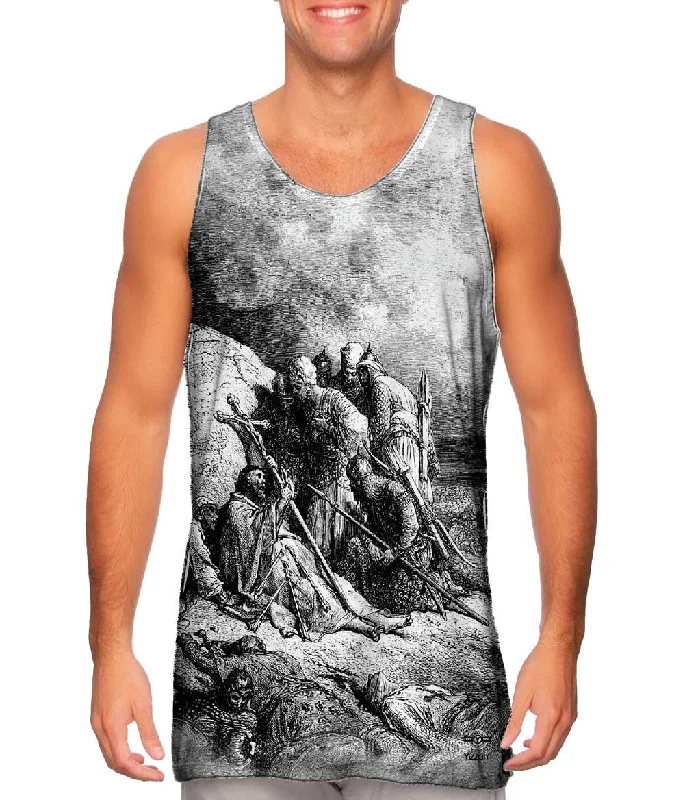 High - Neck Women's Silk Blend Tank Tops for a Luxurious FeelGustave Dore - "Gaining Converts" (1891) High - Neck Women's Silk Blend Tank Tops for a Luxurious FeelGustave Dore - "Gaining Converts" (1891)