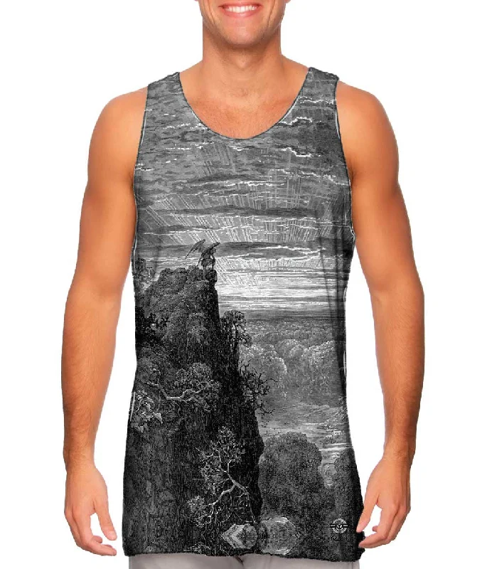 Plunge Neck Women's Seamless Tank Tops for a Smooth FitGustave Dore - "Paradise Lost 5" Plunge Neck Women's Seamless Tank Tops for a Smooth FitGustave Dore - "Paradise Lost 5"