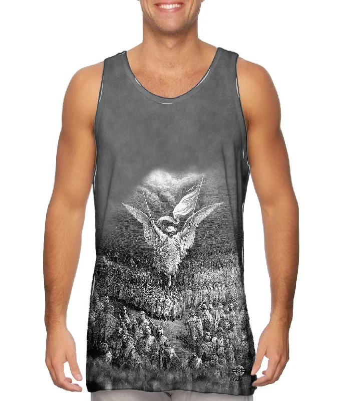 Plunge Neck Women's Seamless Tank Tops for a Smooth FitGustave Dore - "The Road to Jerusalem" (1877) Plunge Neck Women's Seamless Tank Tops for a Smooth FitGustave Dore - "The Road to Jerusalem" (1877)