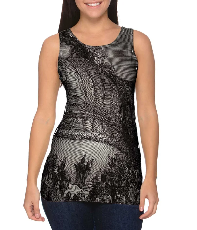 One - Shoulder Women's Rayon Blend Tank Tops for a Flowy LookGustave Dore - "Visions Of Rabelais" One - Shoulder Women's Rayon Blend Tank Tops for a Flowy LookGustave Dore - "Visions Of Rabelais"