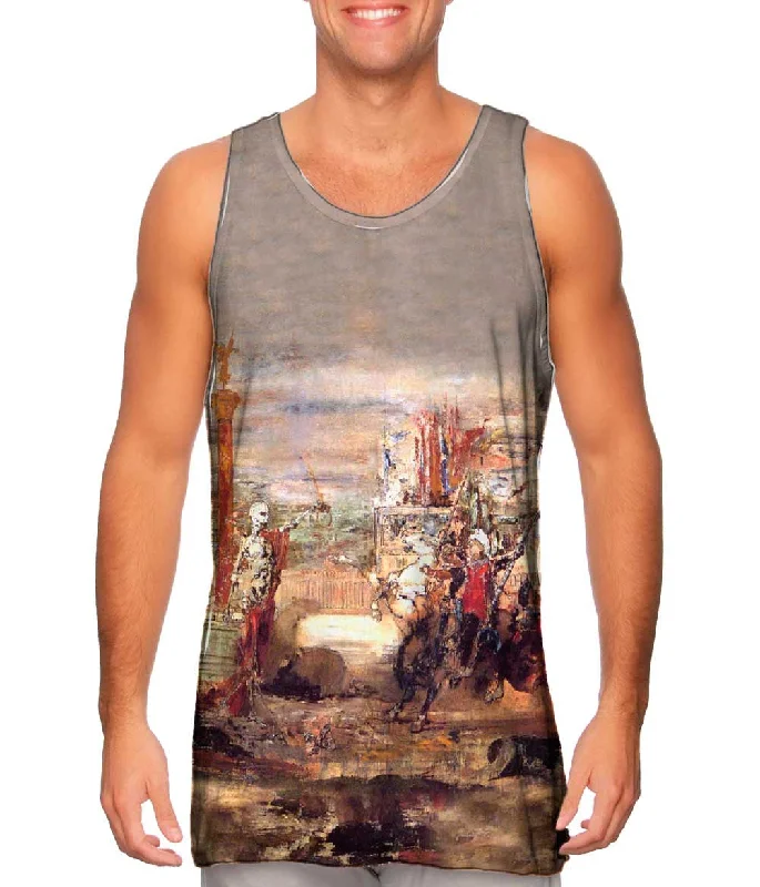 Plus Size Women's Criss - Cross Back Tank Tops in Neon ColorsGustave Moreau - "Death Offers Crowns To Winner Of The Tournament" (1860) Plus Size Women's Criss - Cross Back Tank Tops in Neon ColorsGustave Moreau - "Death Offers Crowns To Winner Of The Tournament" (1860)