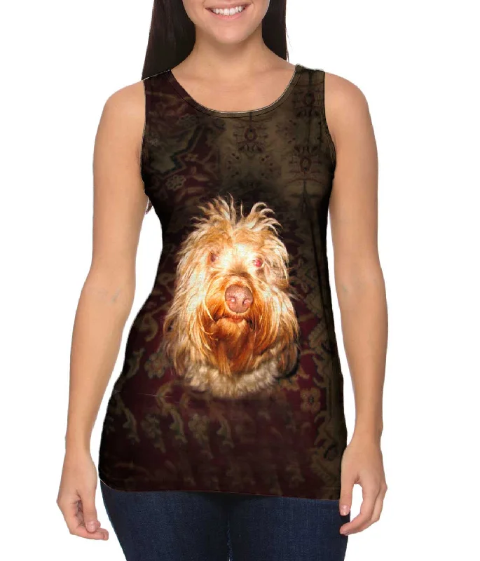 Crew Neck Women's Sustainable Tank Tops Made from Recycled MaterialsHairy Hound