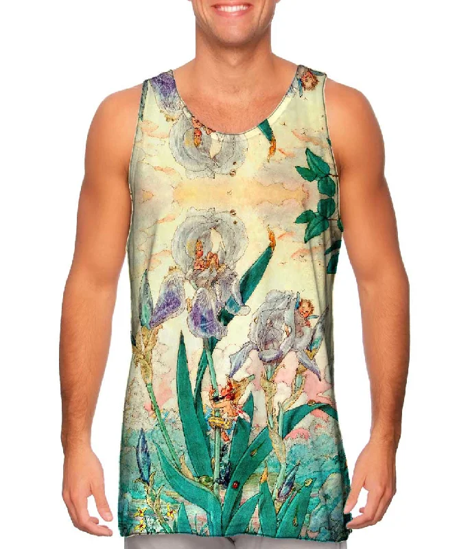 Plus Size Women's Glitter - Trimmed Tank Tops for Party NightsHarold Gaze - "Iris" (1923) Plus Size Women's Glitter - Trimmed Tank Tops for Party NightsHarold Gaze - "Iris" (1923)