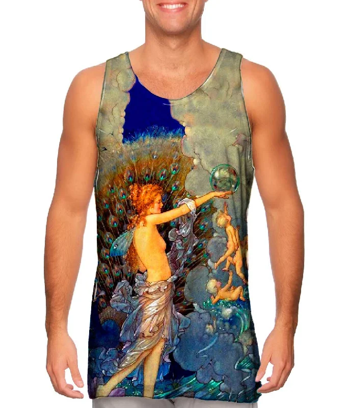 V - Neck Women's Moisture - Wicking Tank Tops for RunningHarold Gaze - "Ocean Fairy" (1919) V - Neck Women's Moisture - Wicking Tank Tops for RunningHarold Gaze - "Ocean Fairy" (1919)