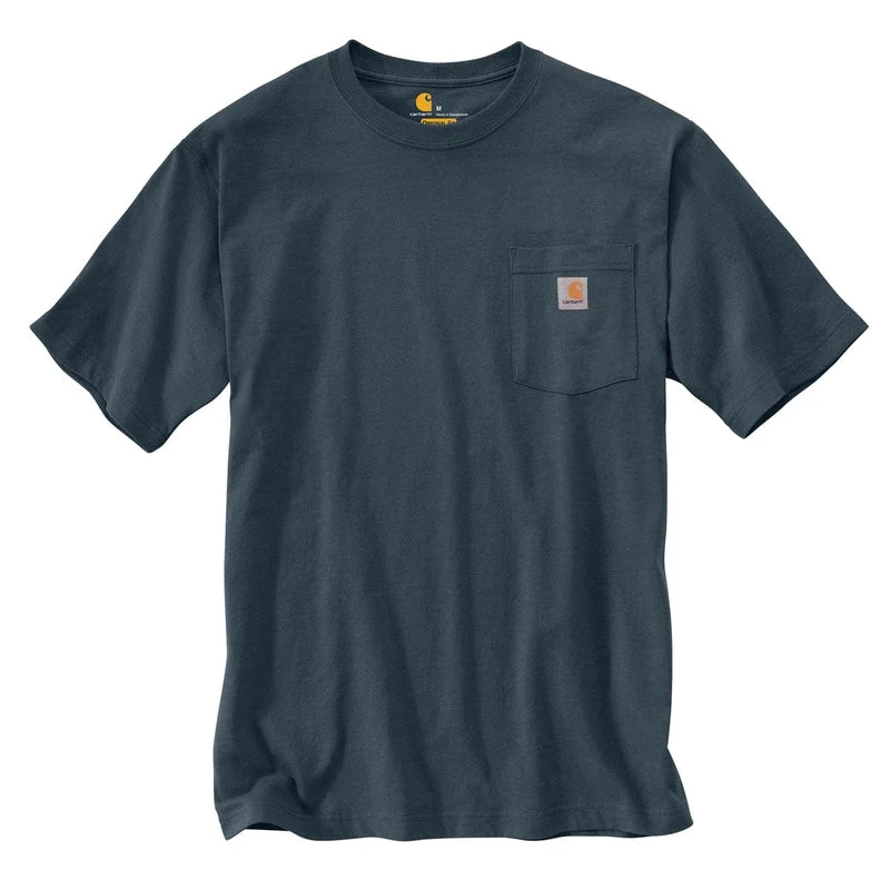 Organic Cotton Women T Shirt for Eco - Conscious WearersK87 - Loose Fit Heavyweight Pocket Tee, Blue Stone Organic Cotton Women T Shirt for Eco - Conscious WearersK87 - Loose Fit Heavyweight Pocket Tee, Blue Stone