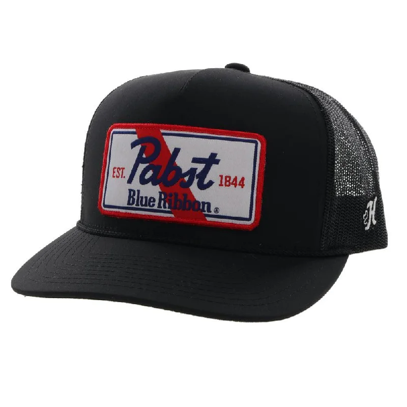 Pabst Rectangle Patch Hat - Black