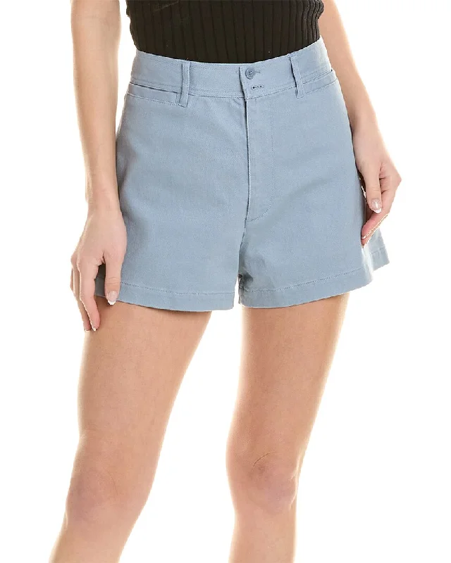 Patterned Geometric Women Shorts for a Modern AppealRebecca Taylor Twill Short