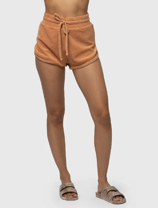Plus Size Women Shorts with a Comfortable and Stylish FitYEAR OF OURS CAMEL TERRY VACATION SHORT Plus Size Women Shorts with a Comfortable and Stylish FitYEAR OF OURS CAMEL TERRY VACATION SHORT